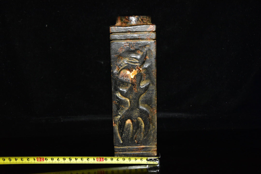 Chinese antique meteorite jade sect