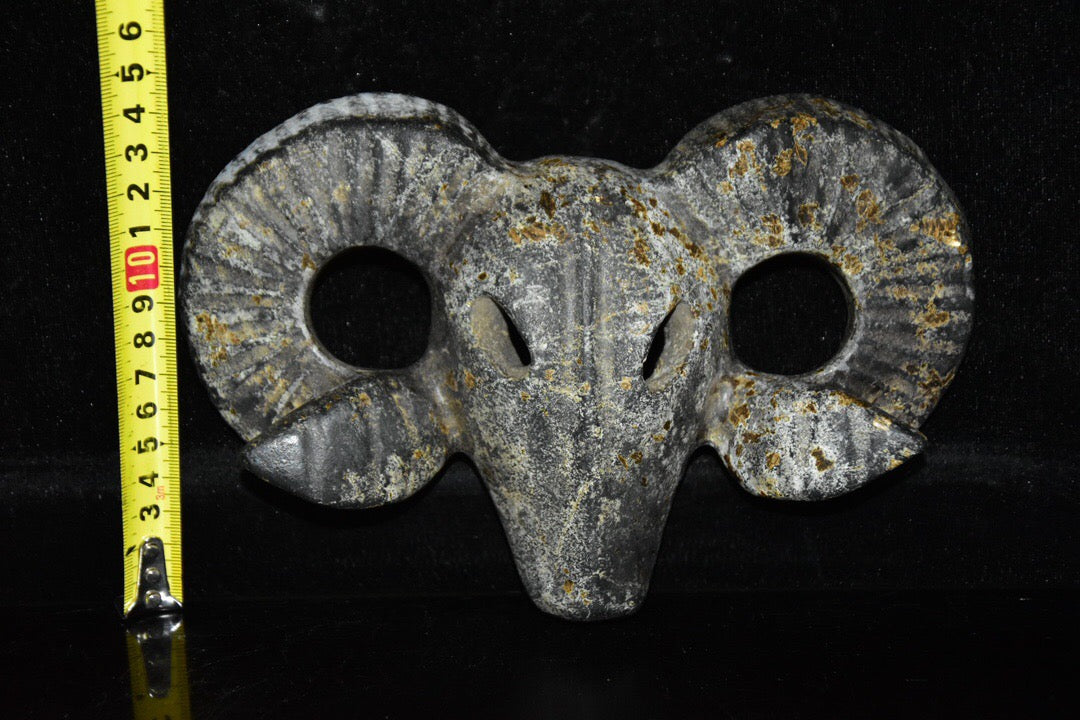 Chinese antique meteorite goat head