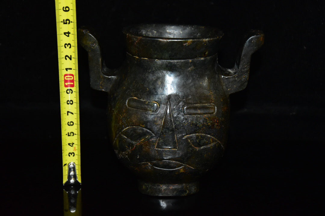 Chinese antique meteorite artifact