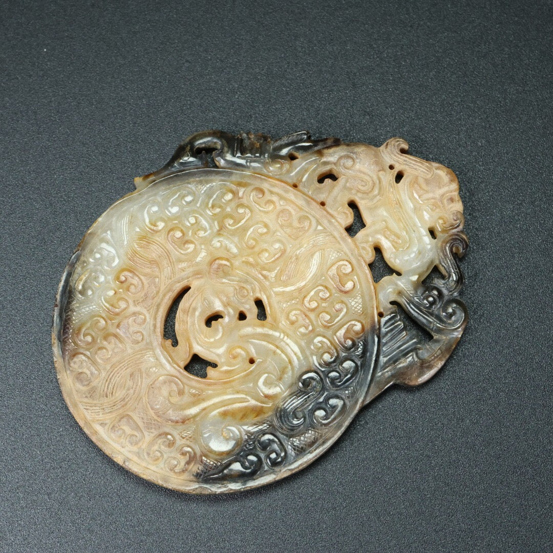Chinese Antique Hotan Jade