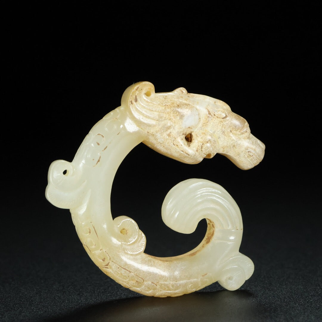 Chinese Antique Hotan Jade