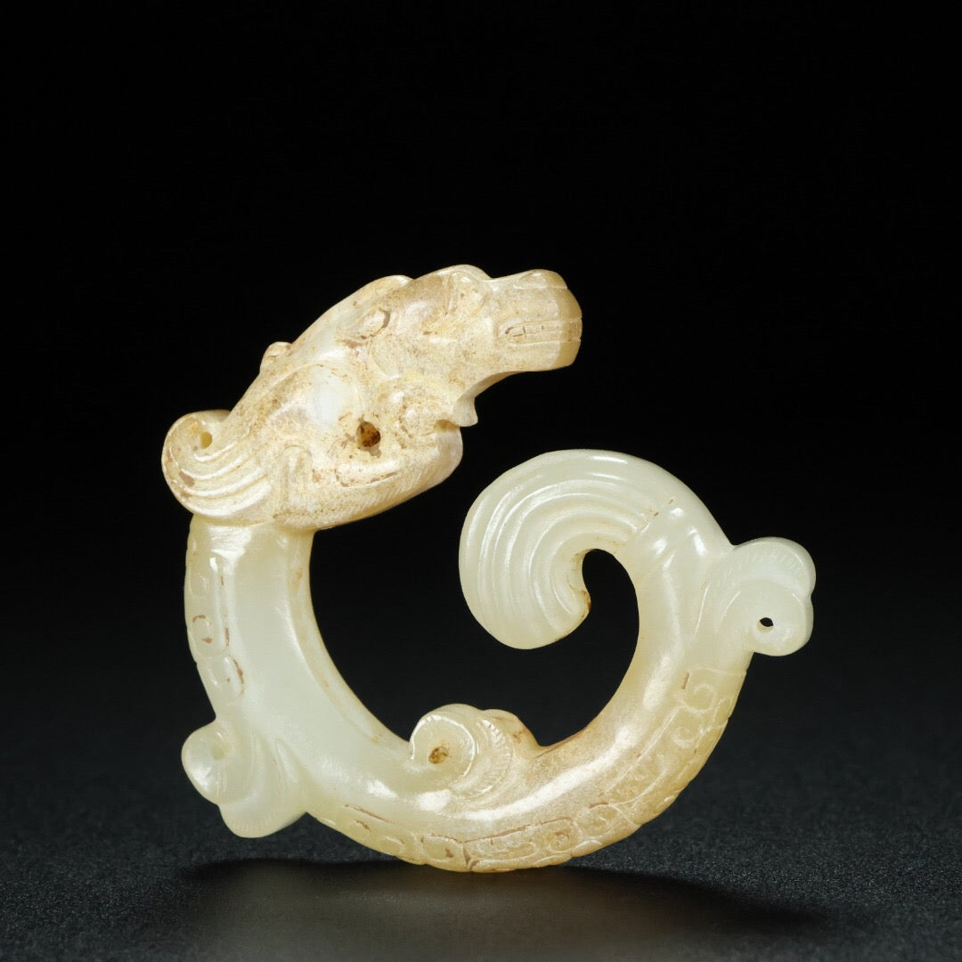 Chinese Antique Hotan Jade