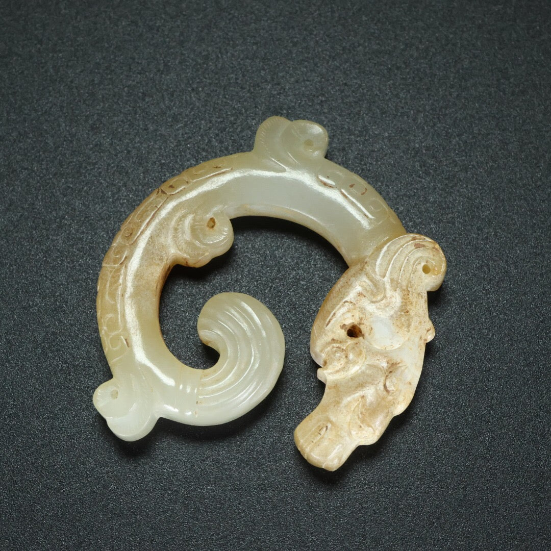 Chinese Antique Hotan Jade
