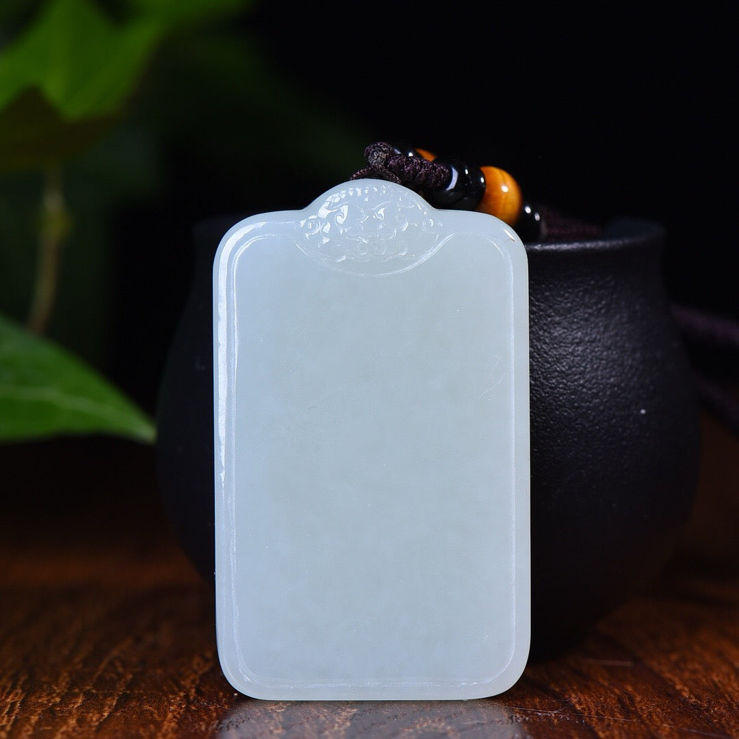 Hotan Jade's "Ruyi Beast's Peace Card"