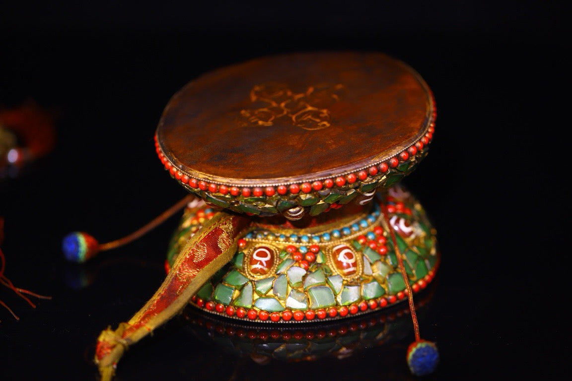 Handmade Damaru drum