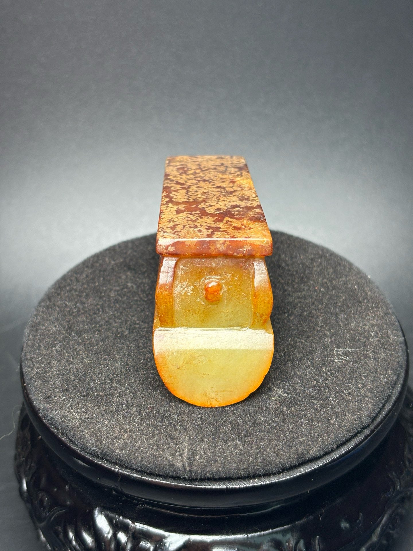 Chinese antique Hotan Jade coffin handle