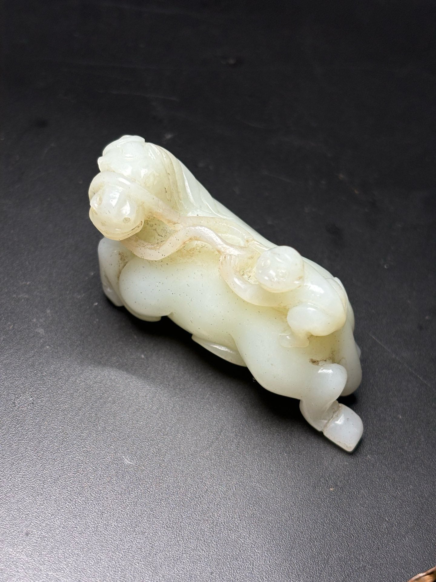 Chinese Antique Hetian Jade Hand Piece Will Be Marquised Immediately