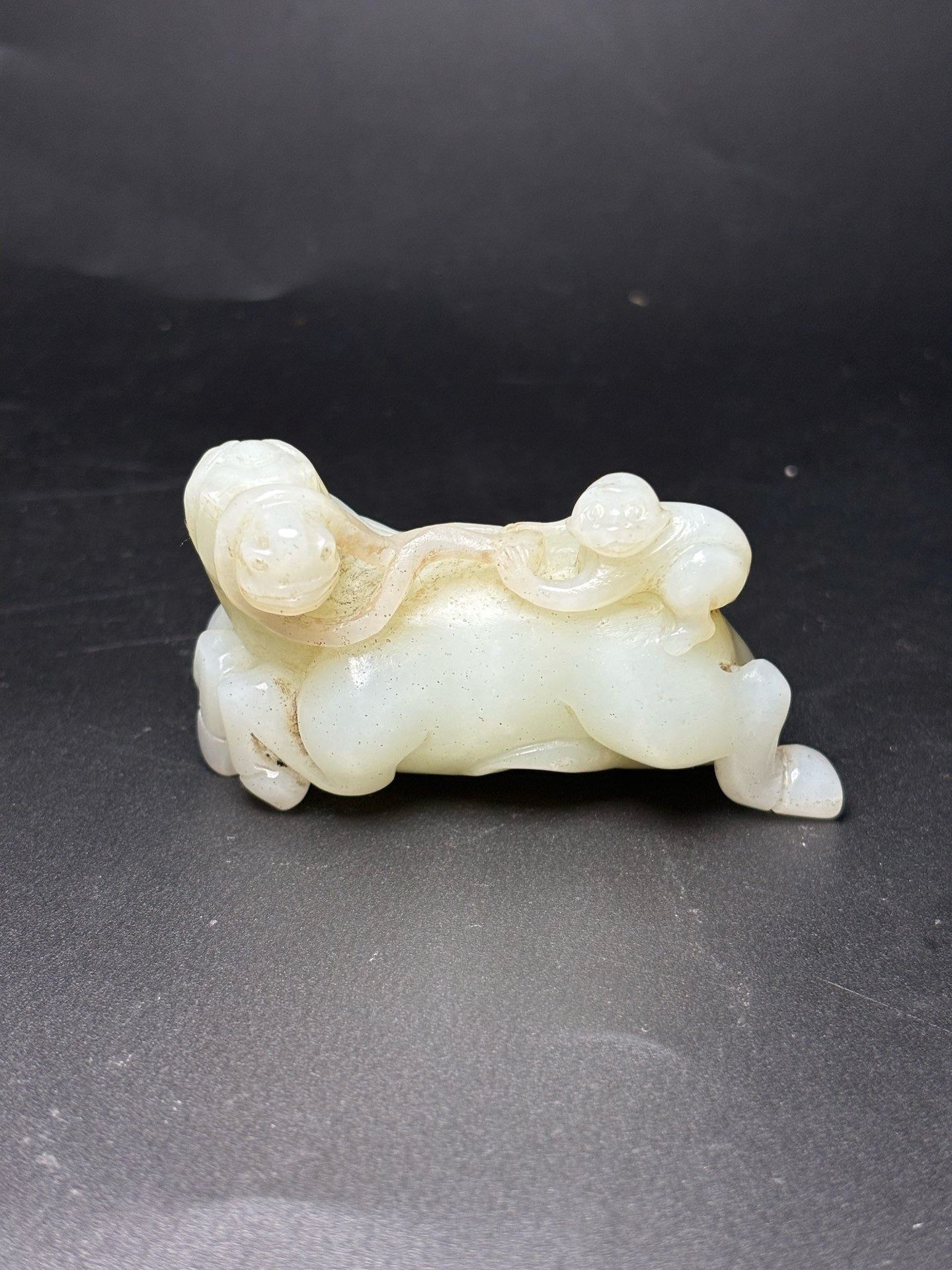 Chinese Antique Hetian Jade Hand Piece Will Be Marquised Immediately