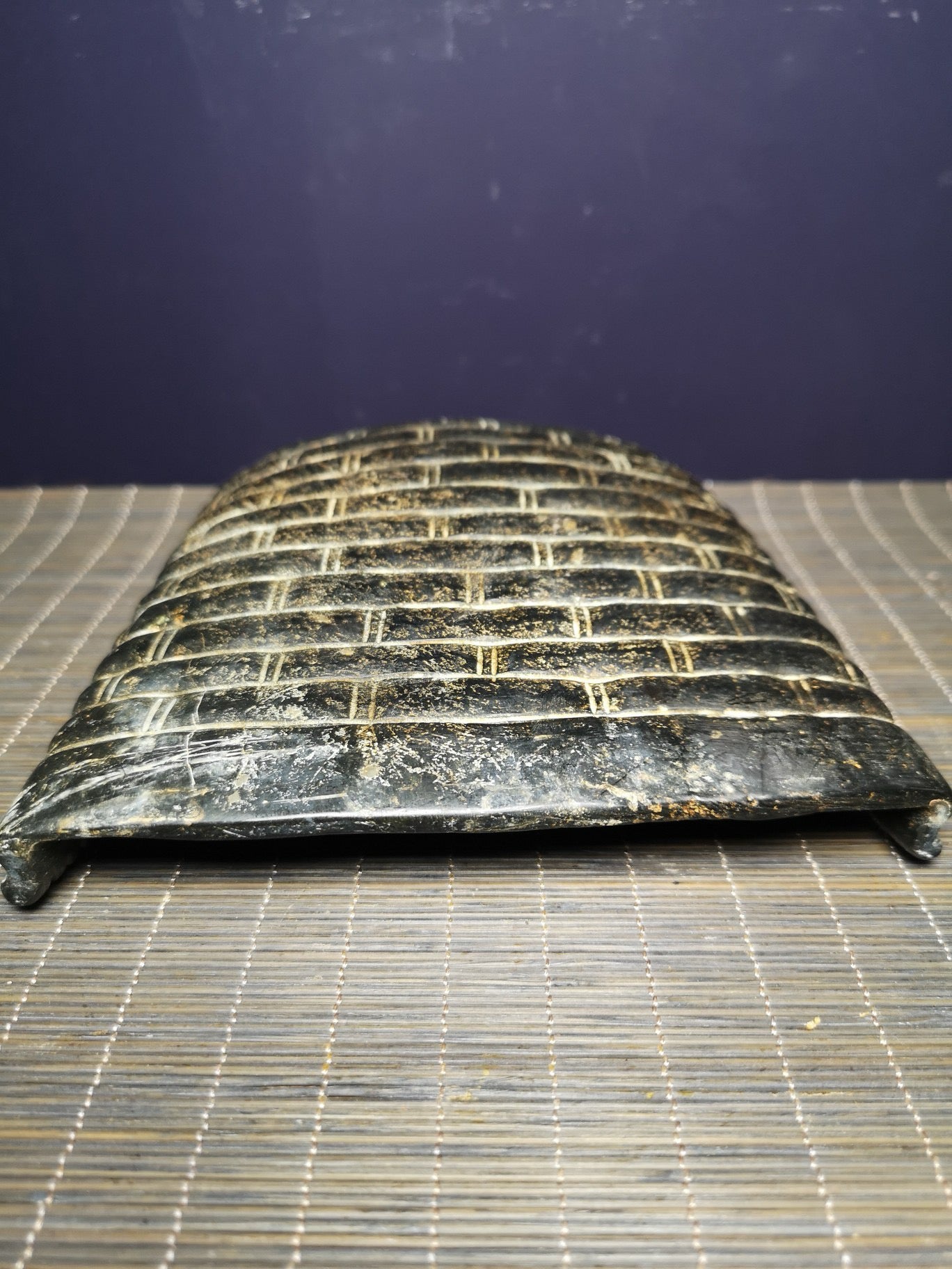 Chinese antique meteorite dustpan