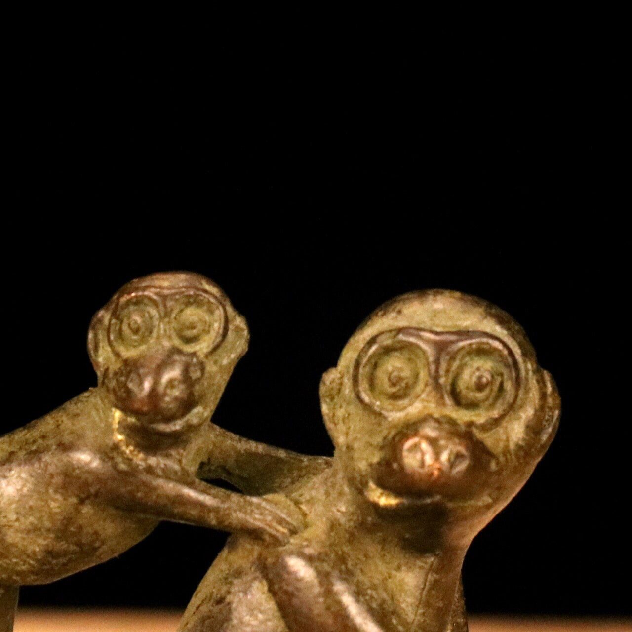 Chinese Antique Double Monkey Seal