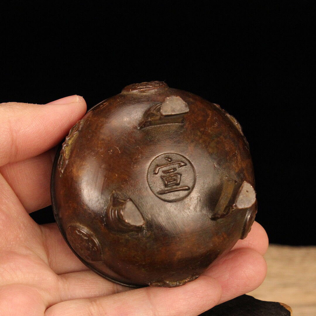 Chinese Antique Three legged Incense Burner