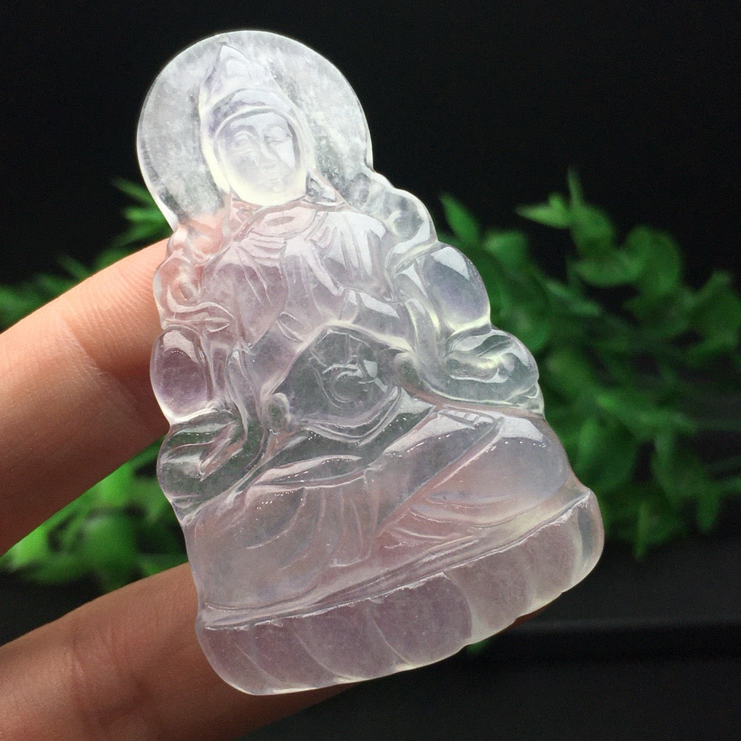 Ice Seed Jade Tara Guanyin