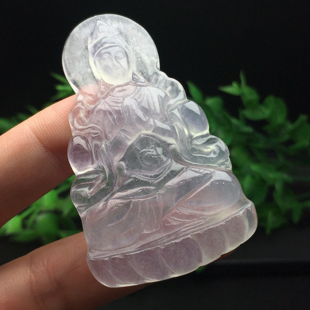 Ice Seed Jade Tara Guanyin