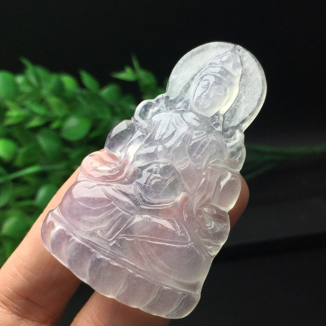 Ice Seed Jade Tara Guanyin