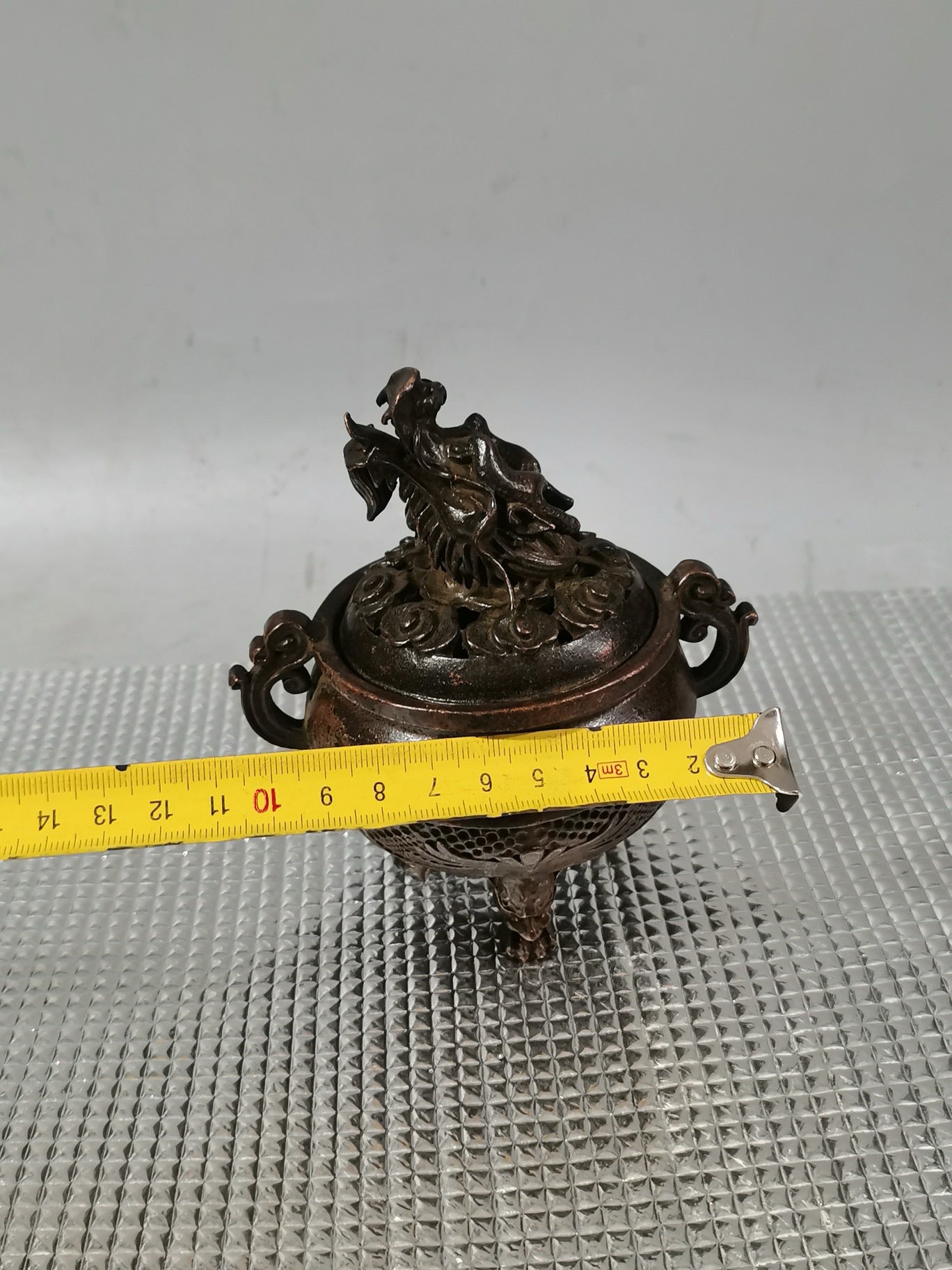 Chinese Antique Pure Copper Three legged Aromatherapy Stove