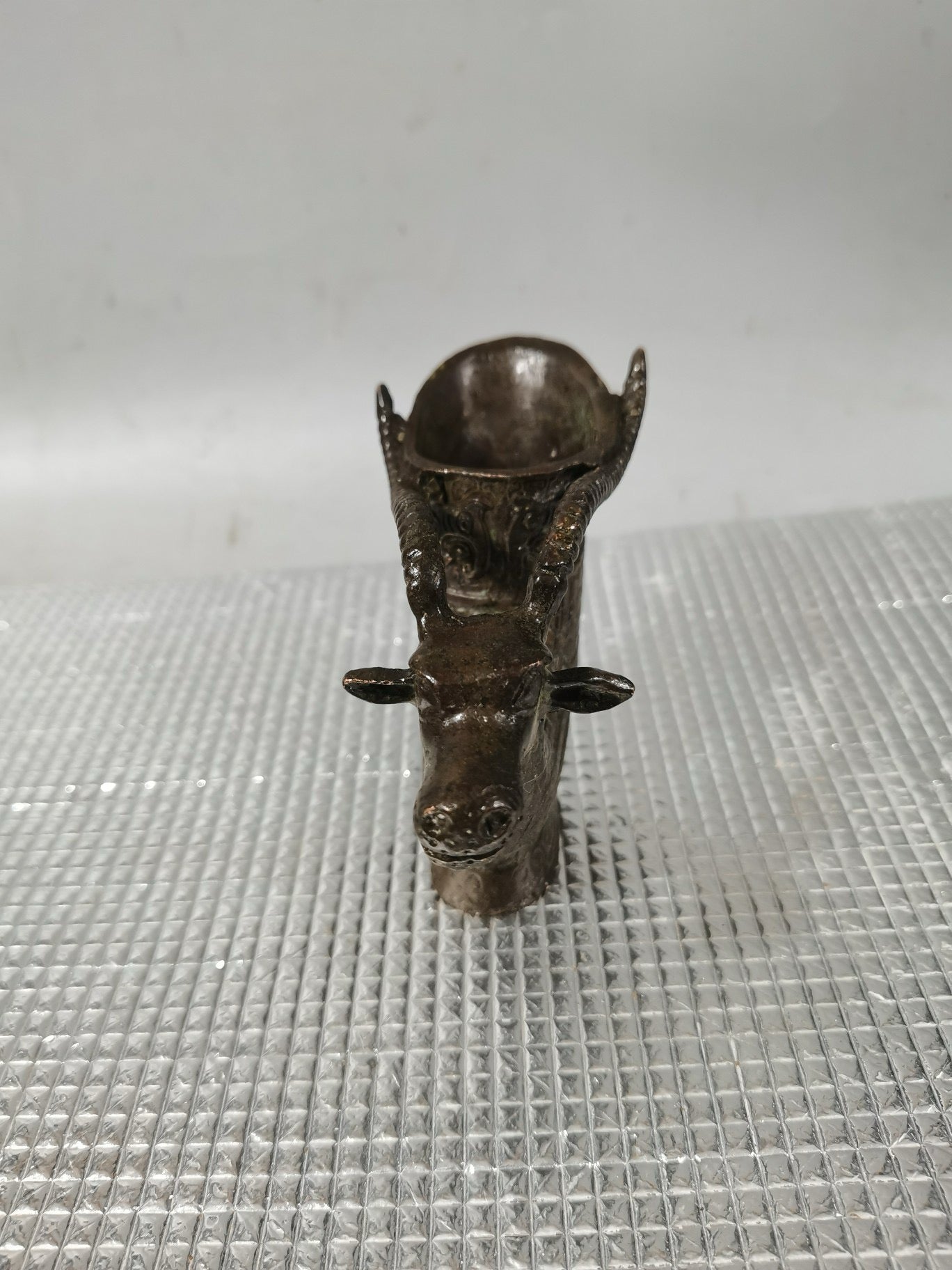 Sheep Head Wine Cup Decoration