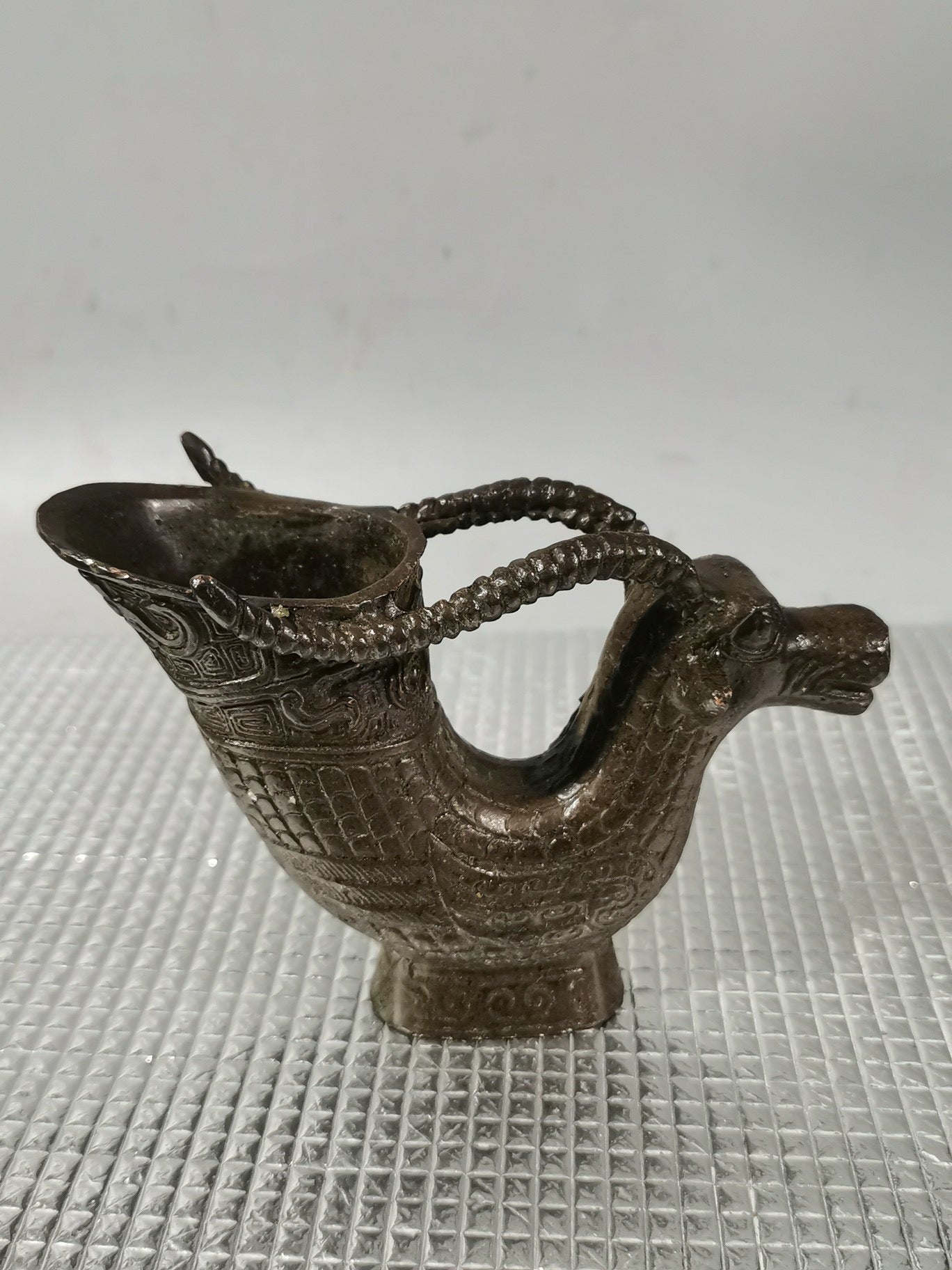 Sheep Head Wine Cup Decoration