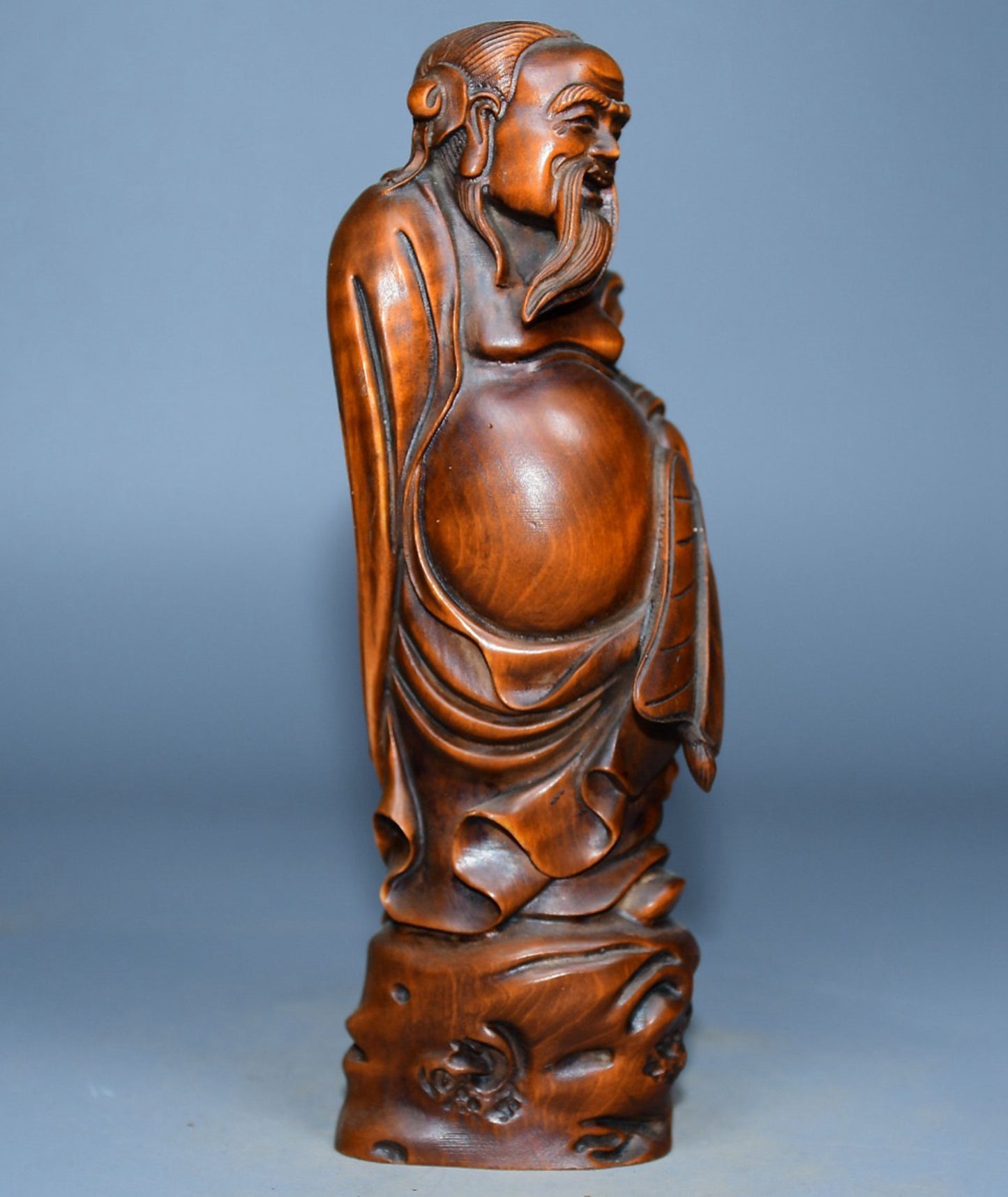 Collection of boxwood carvings of the Eight Immortals Han Zhong Li