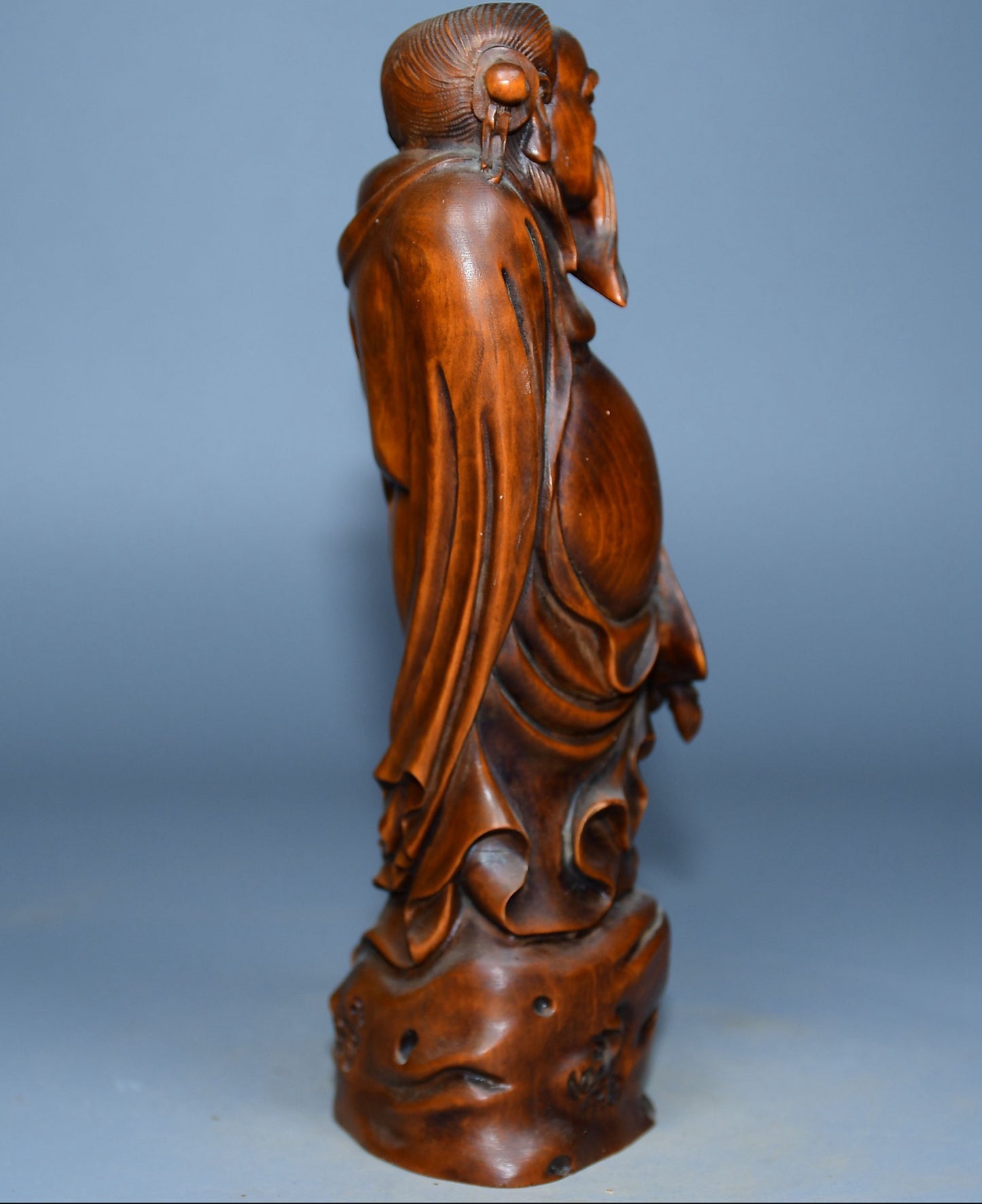 Collection of boxwood carvings of the Eight Immortals Han Zhong Li