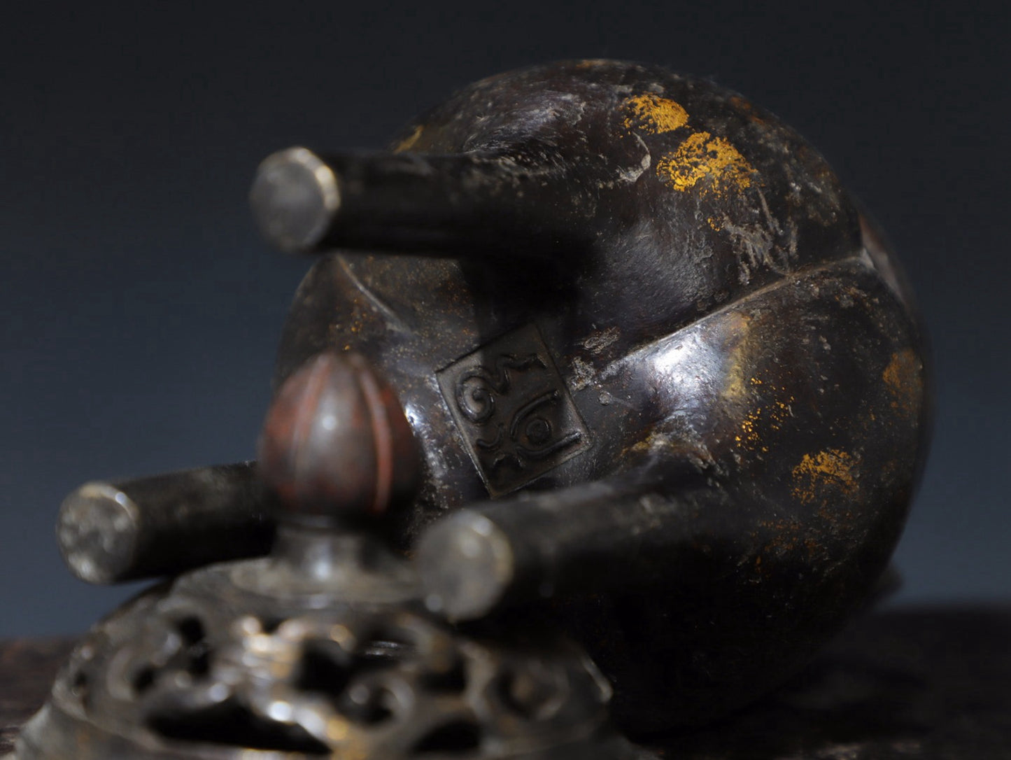Pure copper incense burner