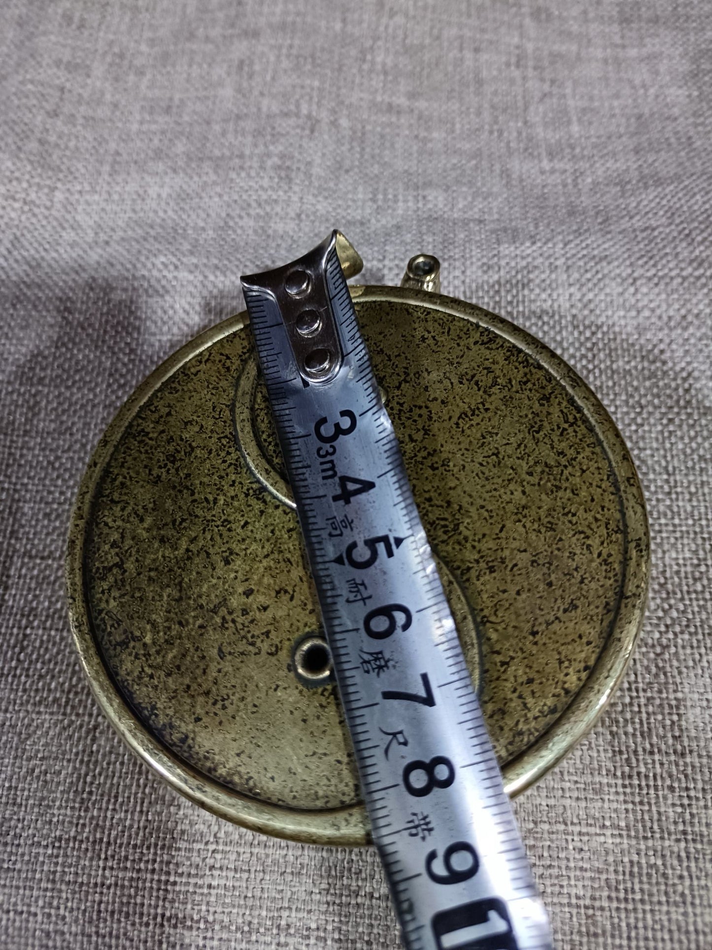 Chinese antique small copper teapot
