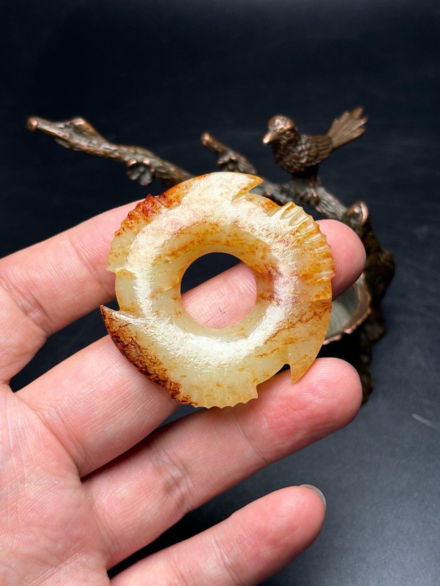 Exquisite Hotan Jade Xuanji