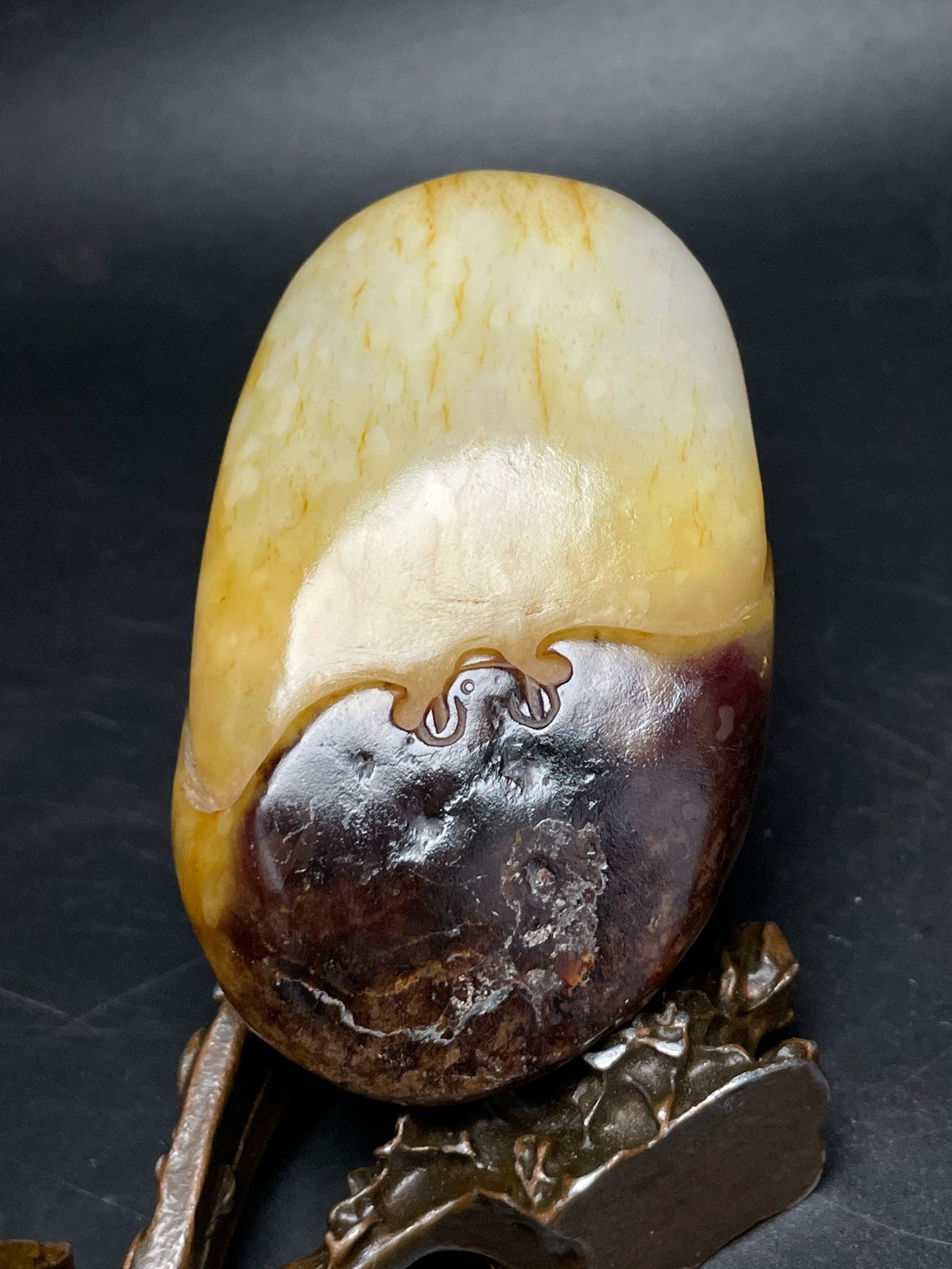 Delicate Hotan Jade Zhong Kui