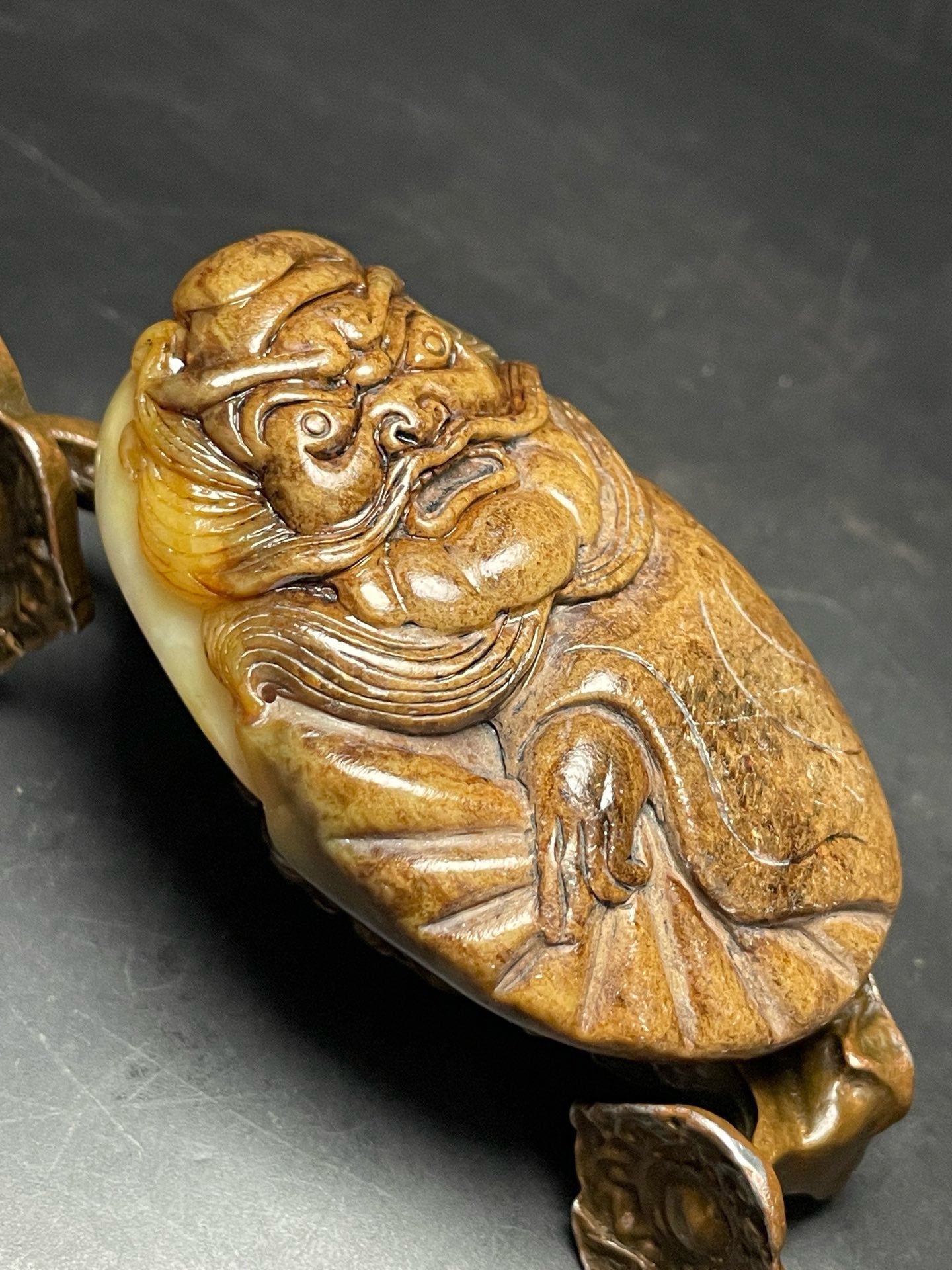 Delicate Hotan Jade Zhong Kui