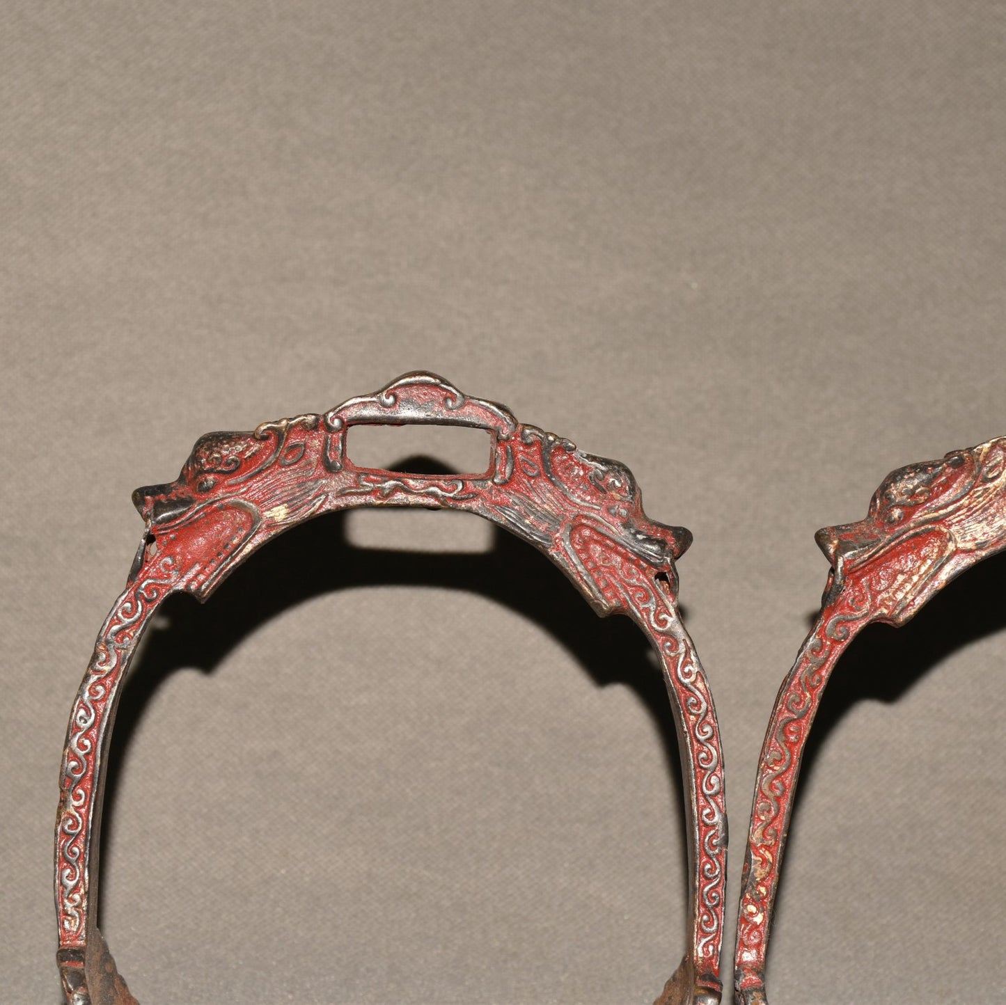 Pure copper horseshoe ornament