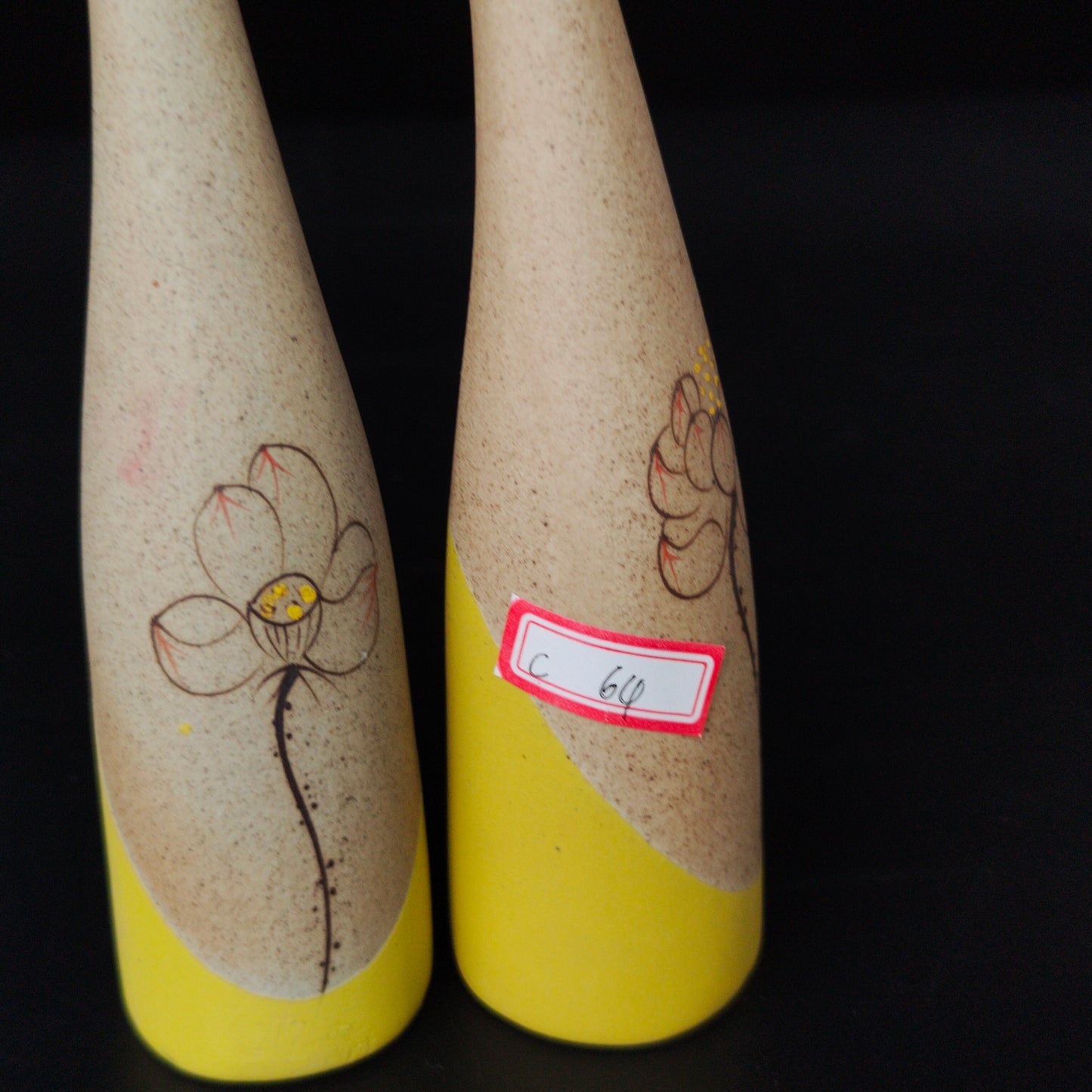 Ceramic vase, blue and white vase, home decoration, artwork, decoration
