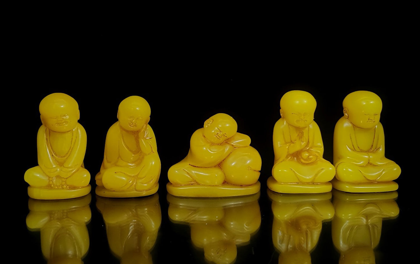 Chinese Antique Tian Huangshi Little Monk