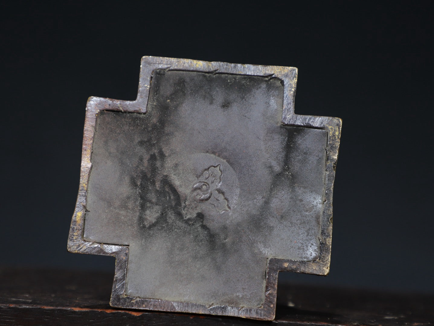 Chinese antique pure copper pagoda