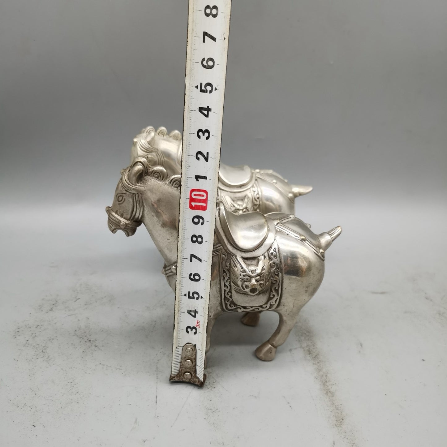 Chinese antique pure copper horse ornaments