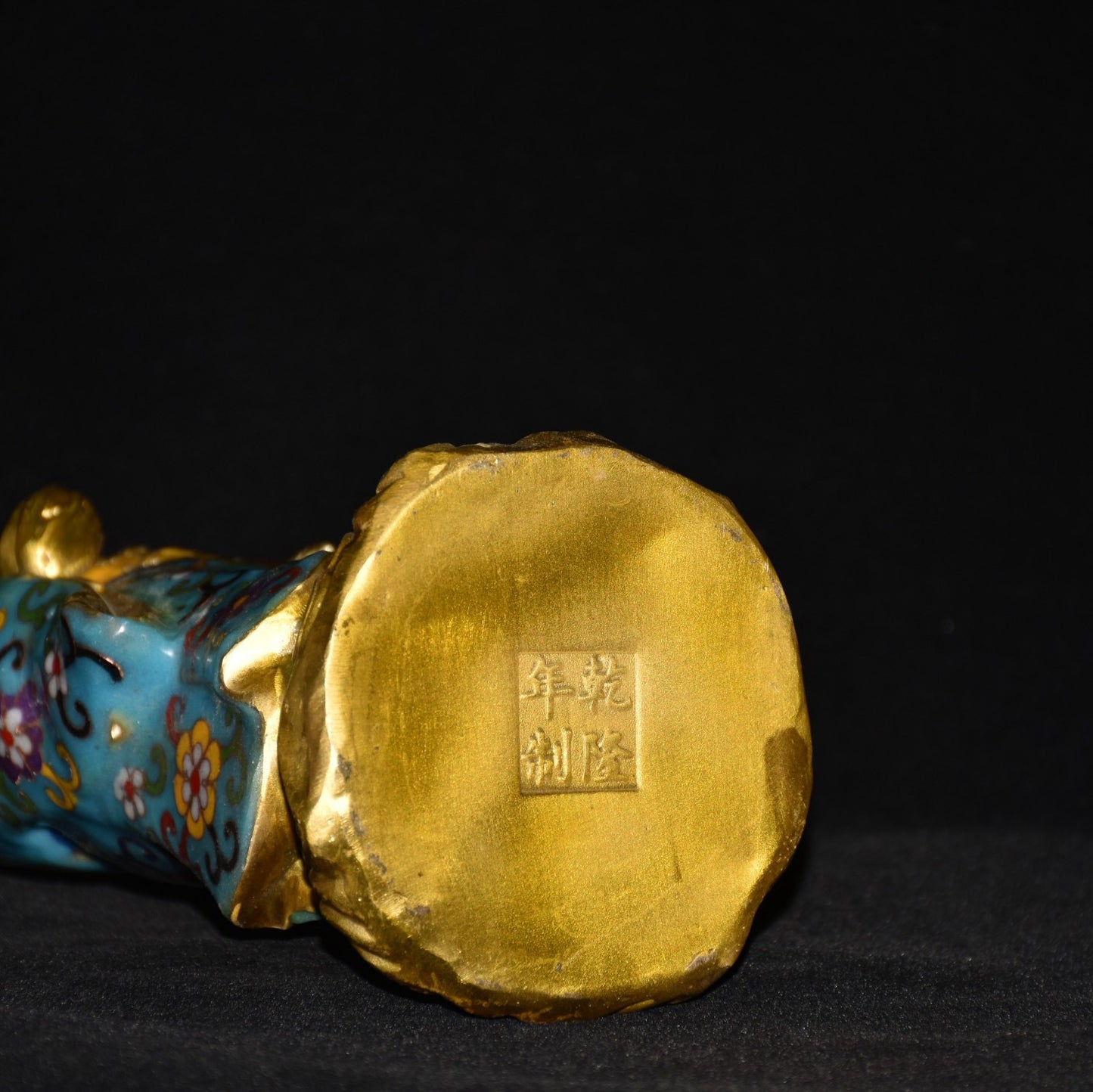 Pure copper cloisonn é God of Wealth ornament