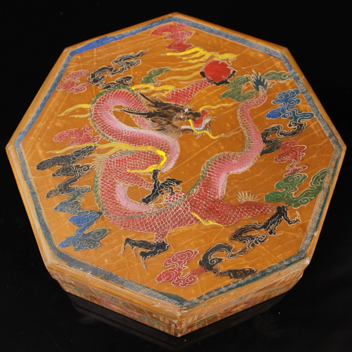 A set of Chinese antique luminous stone balls