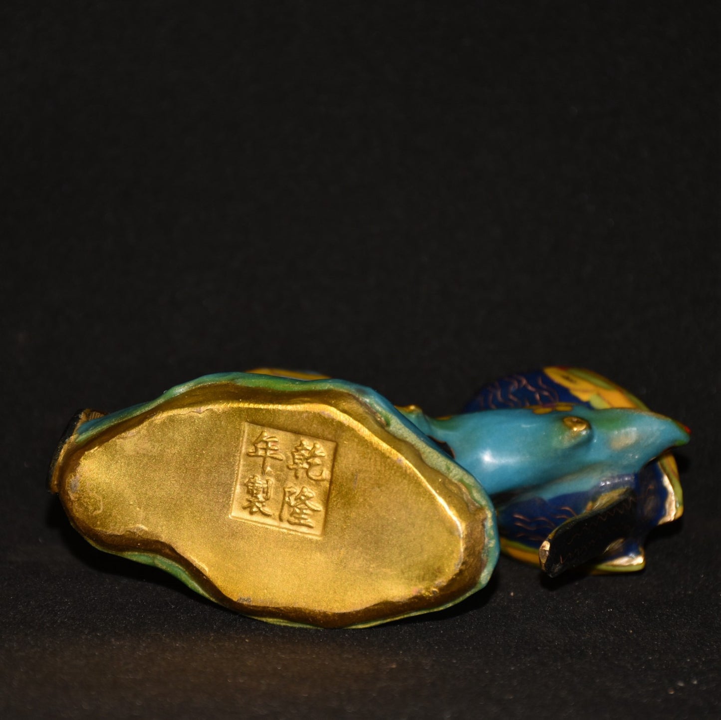 Pure copper cloisonn é mandarin duck bird ornament
