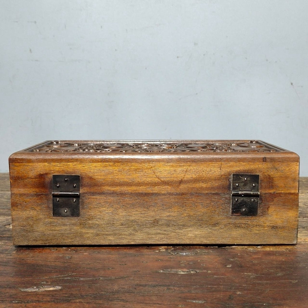 Pear wood jewelry box