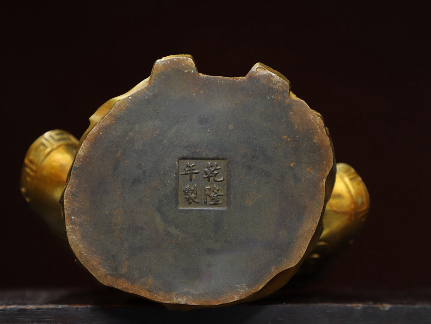 Chinese antique pure copper Maitreya Buddha statue
