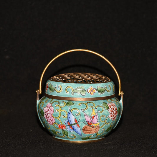 Purple copper furnace ornaments