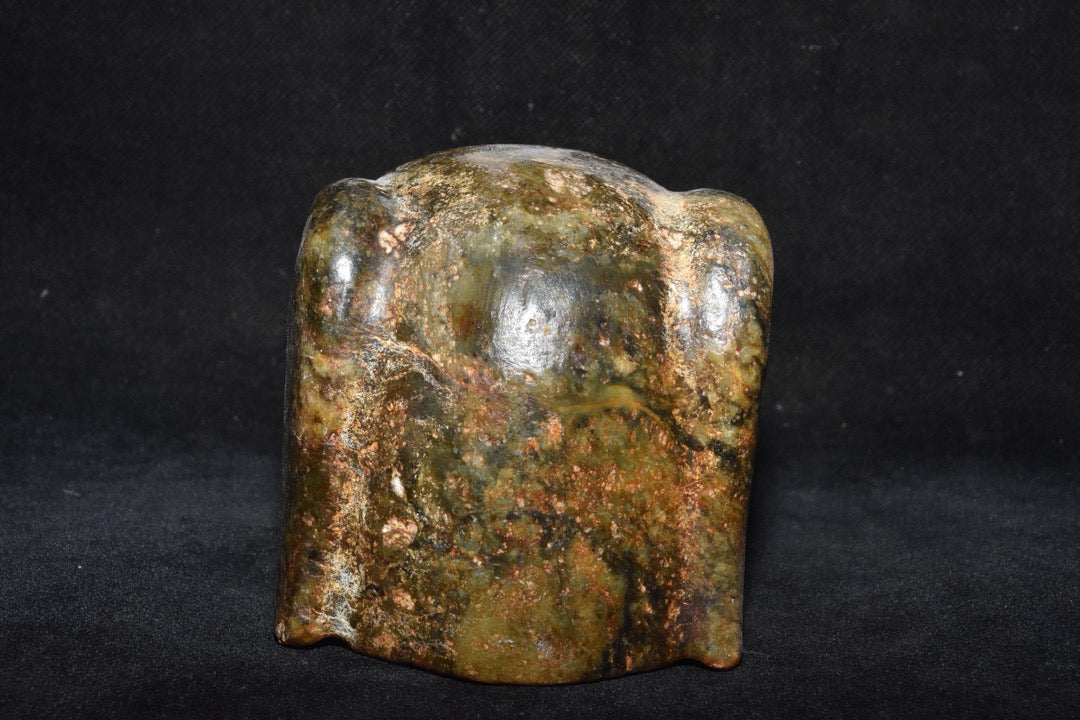 Chinese Antique Old Jade Wealthy Pig