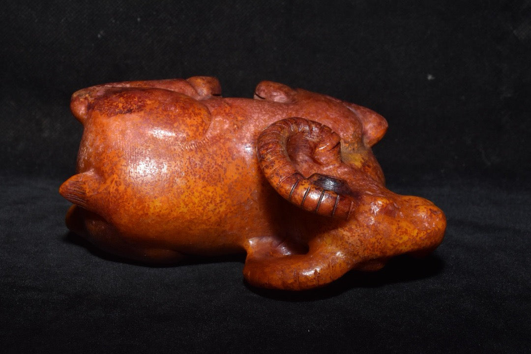 Chinese Antique Old Jade Sheep