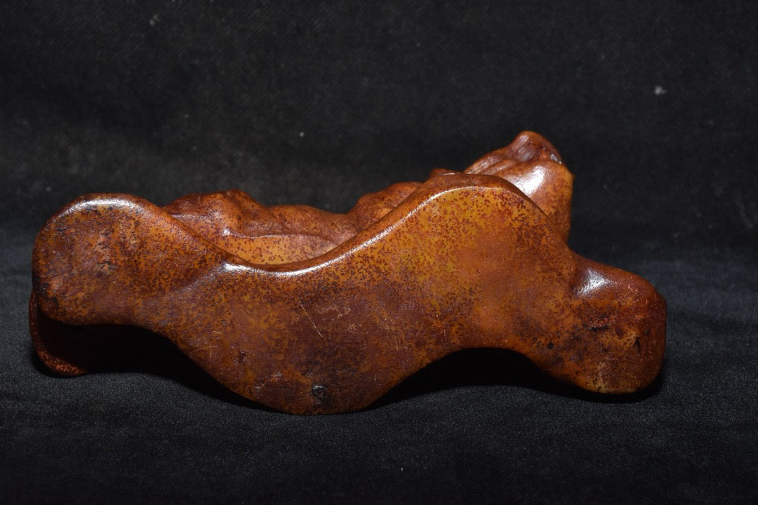 Chinese Antique Old Jade Tiger