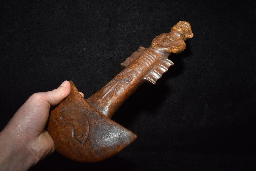 Chinese antique jade axe