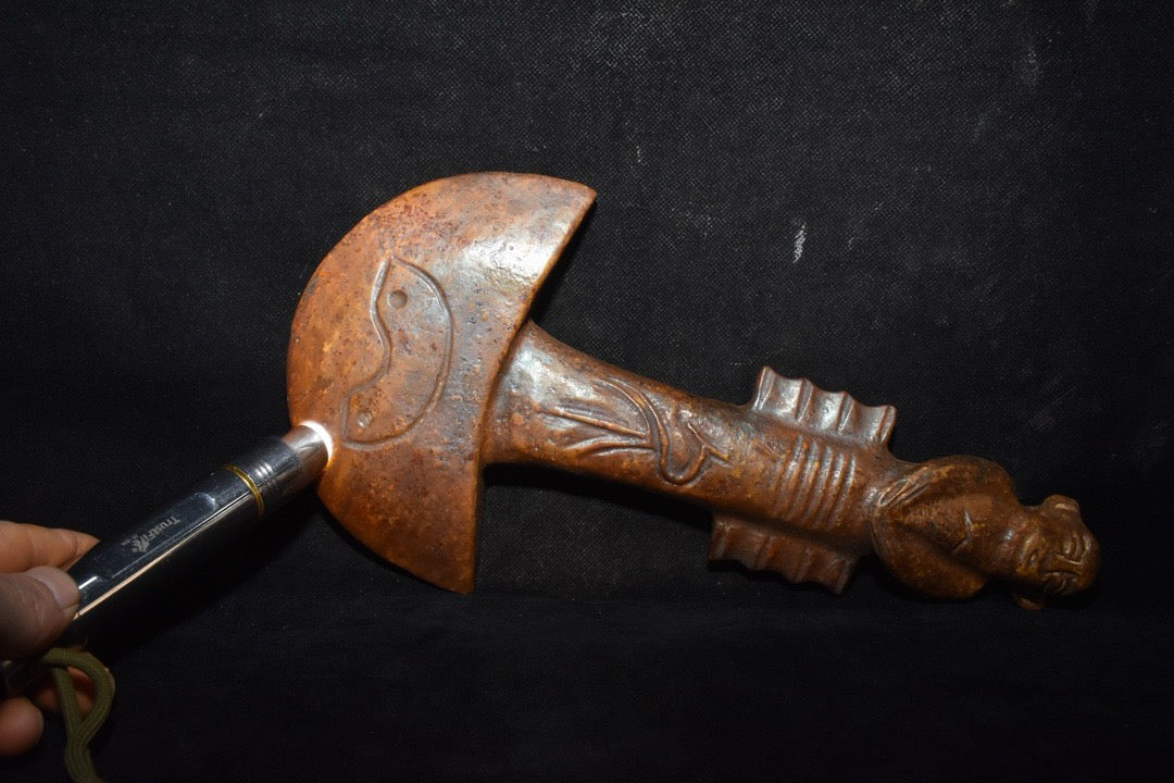 Chinese antique jade axe
