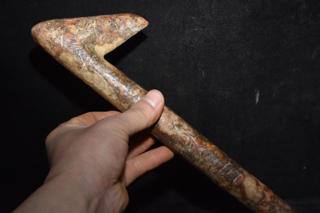 Chinese antique jade axe