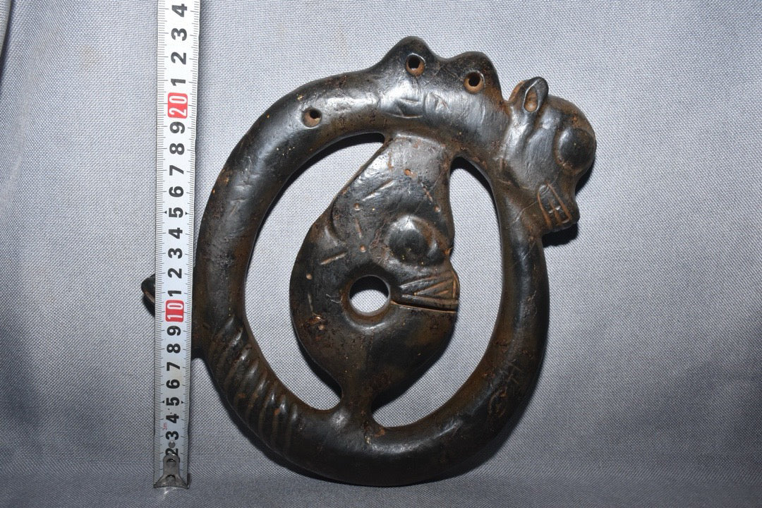 Chinese Antique Meteorite Dragon