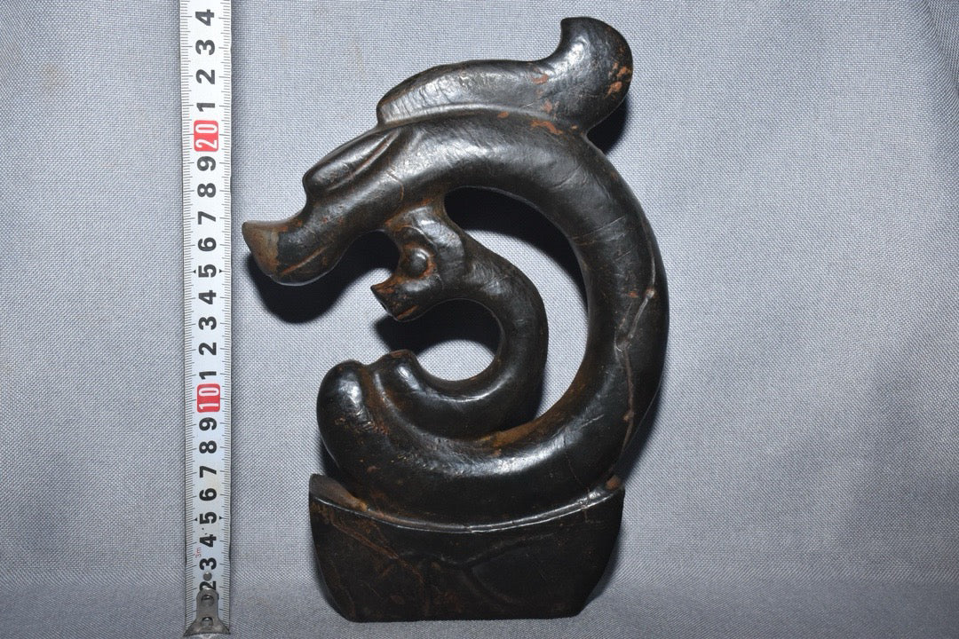Chinese Antique Meteorite Dragon