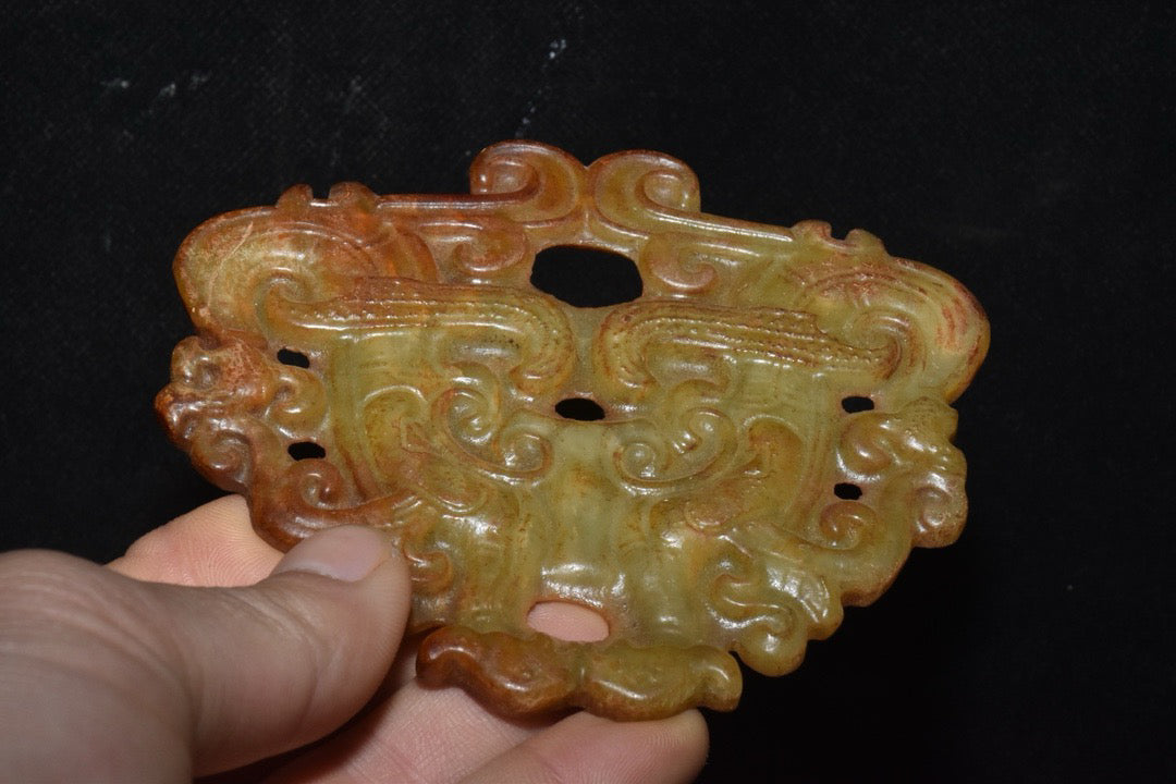 Chinese antique jade pendant