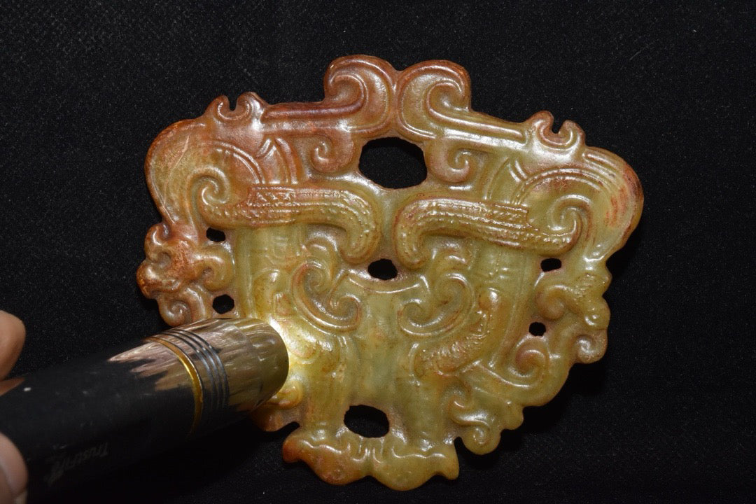 Chinese antique jade pendant