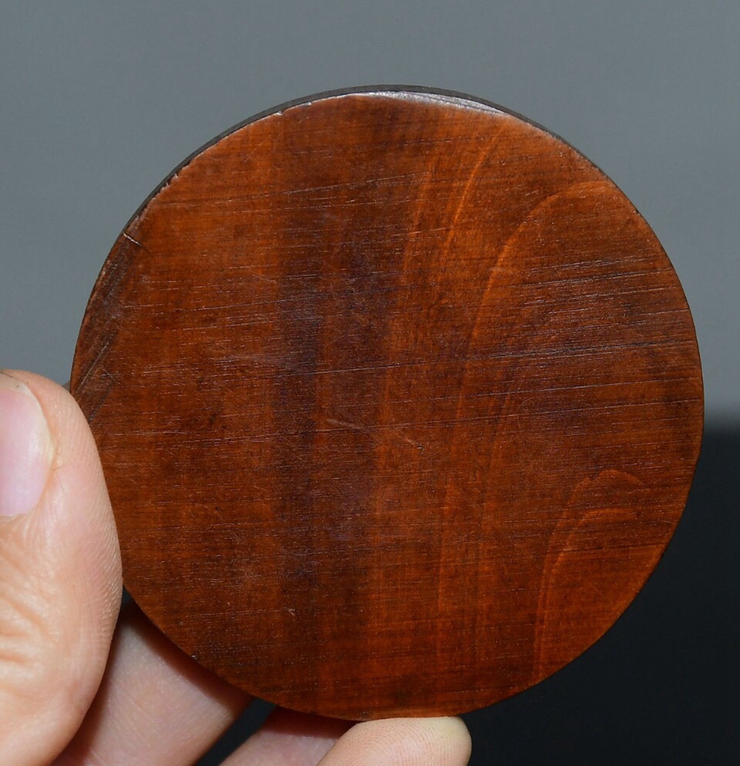 Chinese antique boxwood Nine Dragon pendant